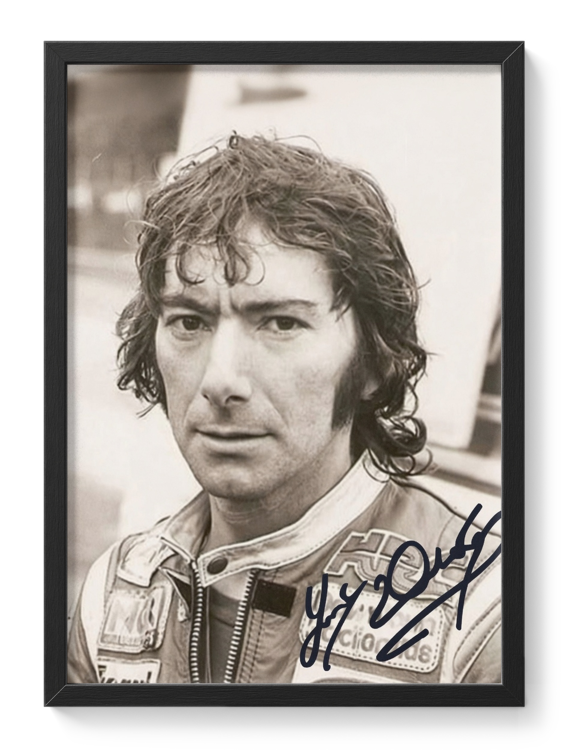 Joey Dunlop Tt Legend Motorcycle Racing Champion Portrait — main view