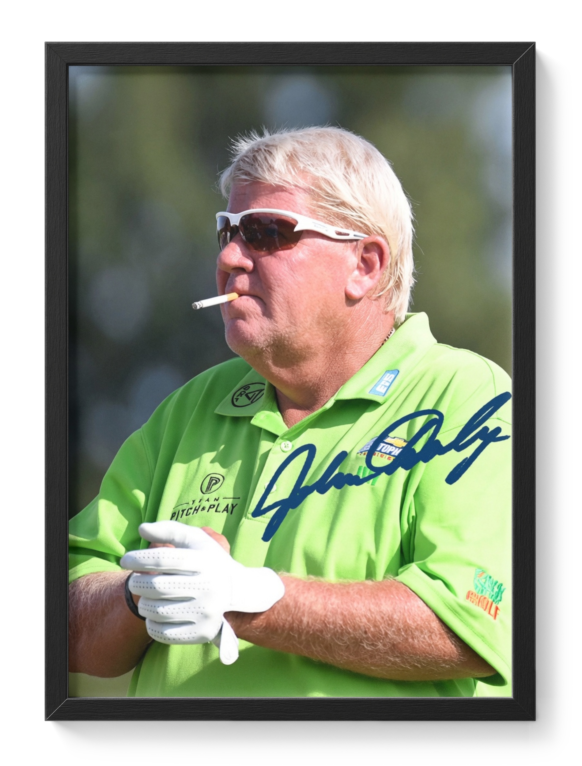 John Daly Golf Champion Long Drive Portrait Signed — main view
