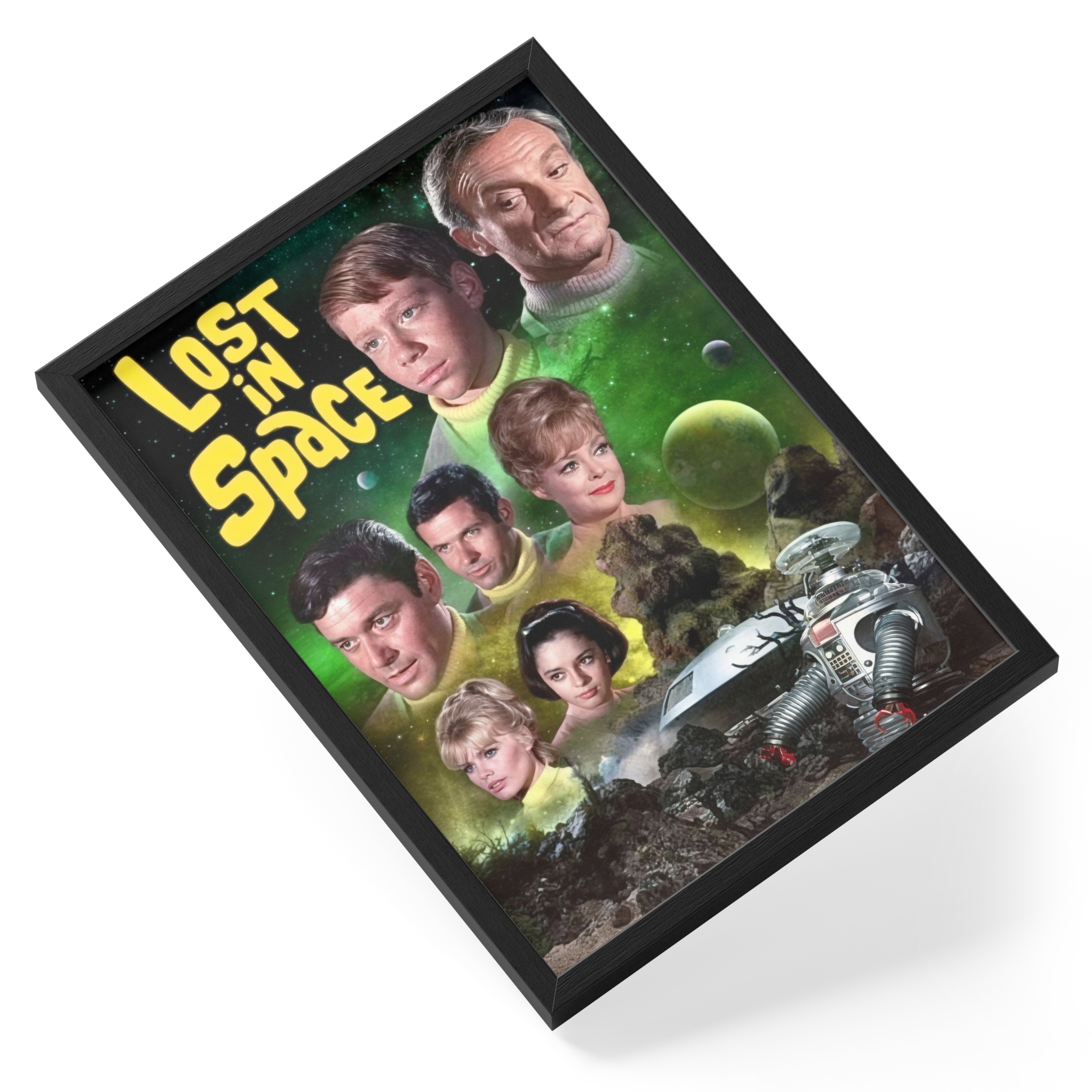 Lost Space 1960s Sci Fi Tv Robinson Family Classic — angled view