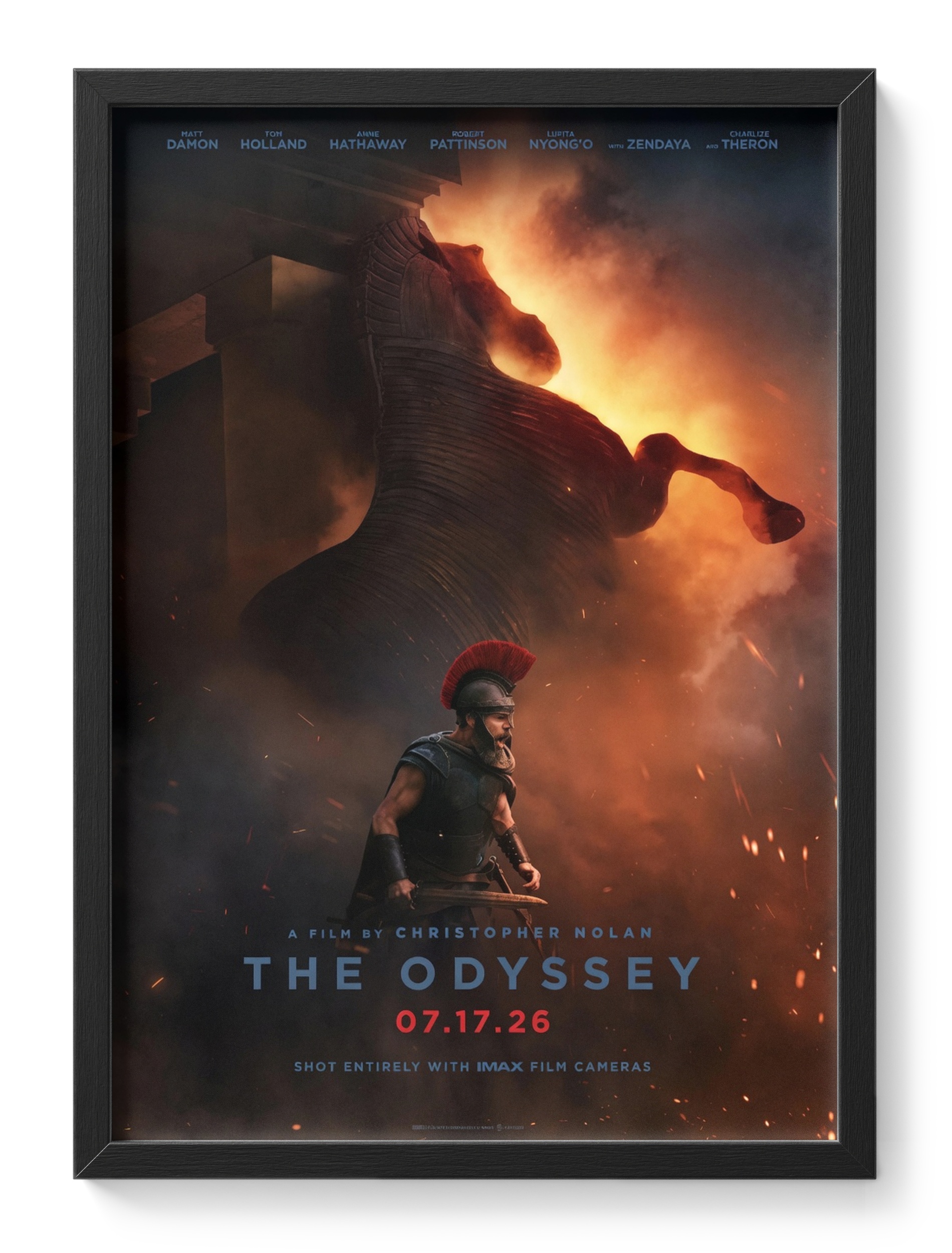 Odyssey Christopher Nolan Matt Damon Trojan Horse Movie — main view