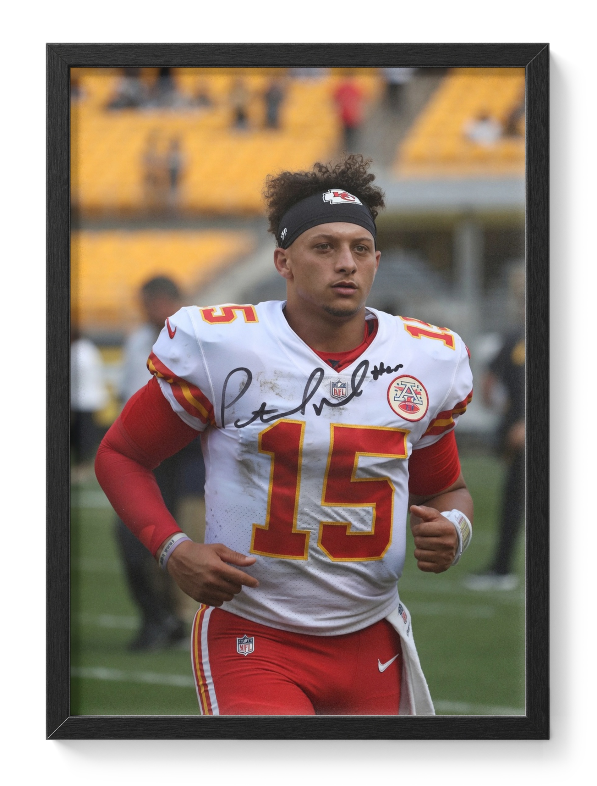 Patrick Mahomes Nfl Quarterback Chiefs Champion Portrait — main view