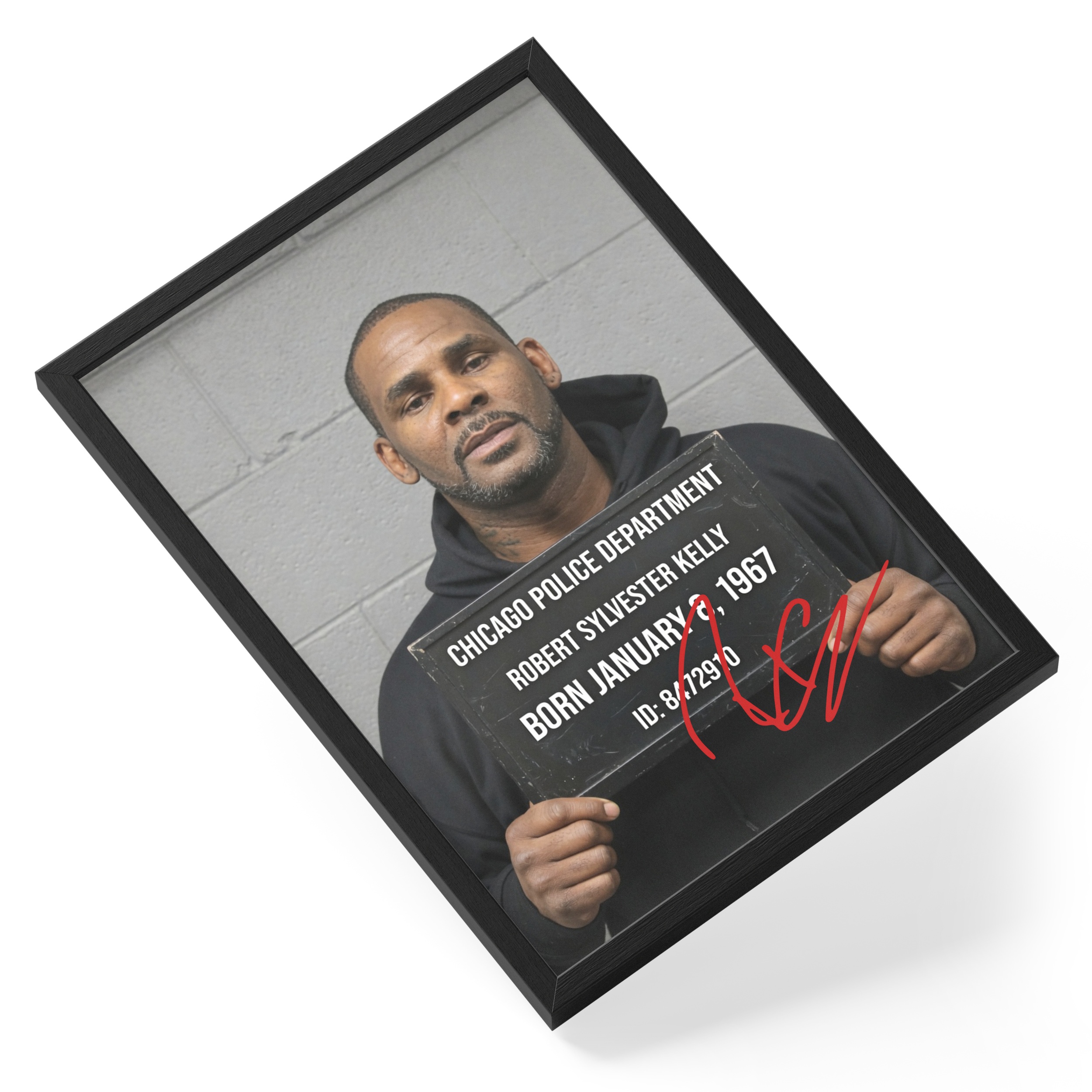 R Kelly Singer Rnb Musician Portrait Photo — angled view
