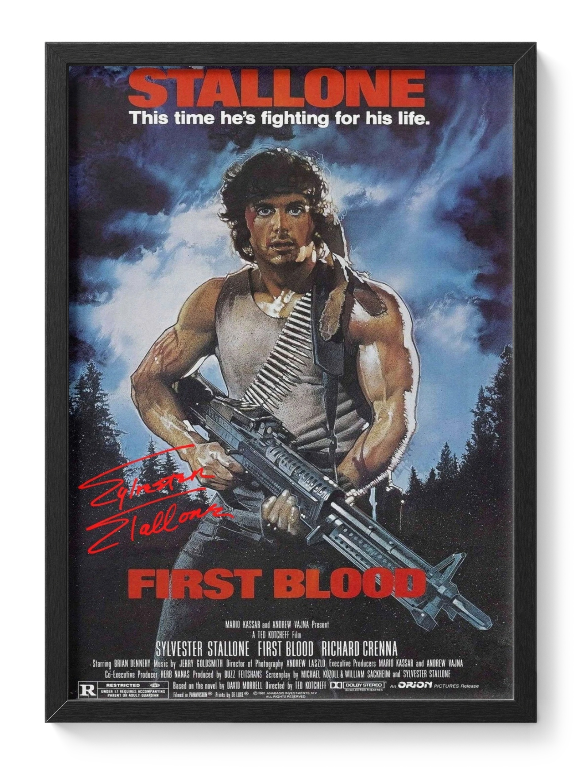 Rambo First Blood Stallone Action War Movie Classic — main view