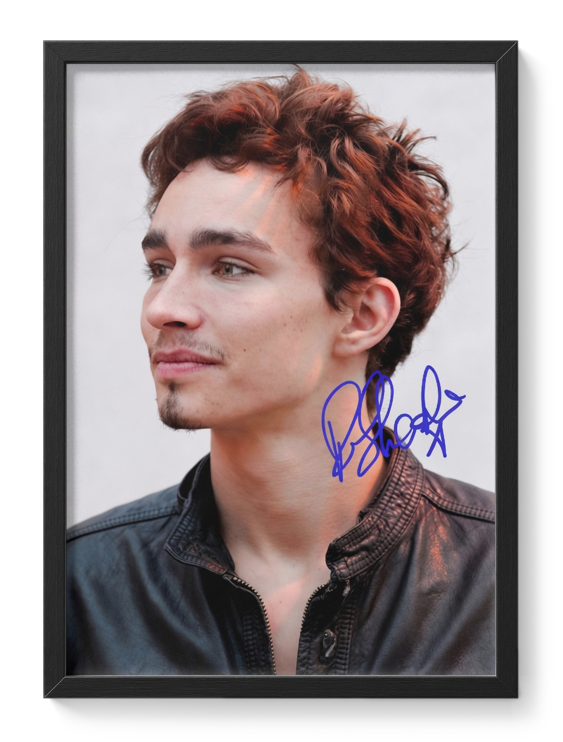 Robert Sheehan Actor Umbrella Academy Portrait Signed — main view