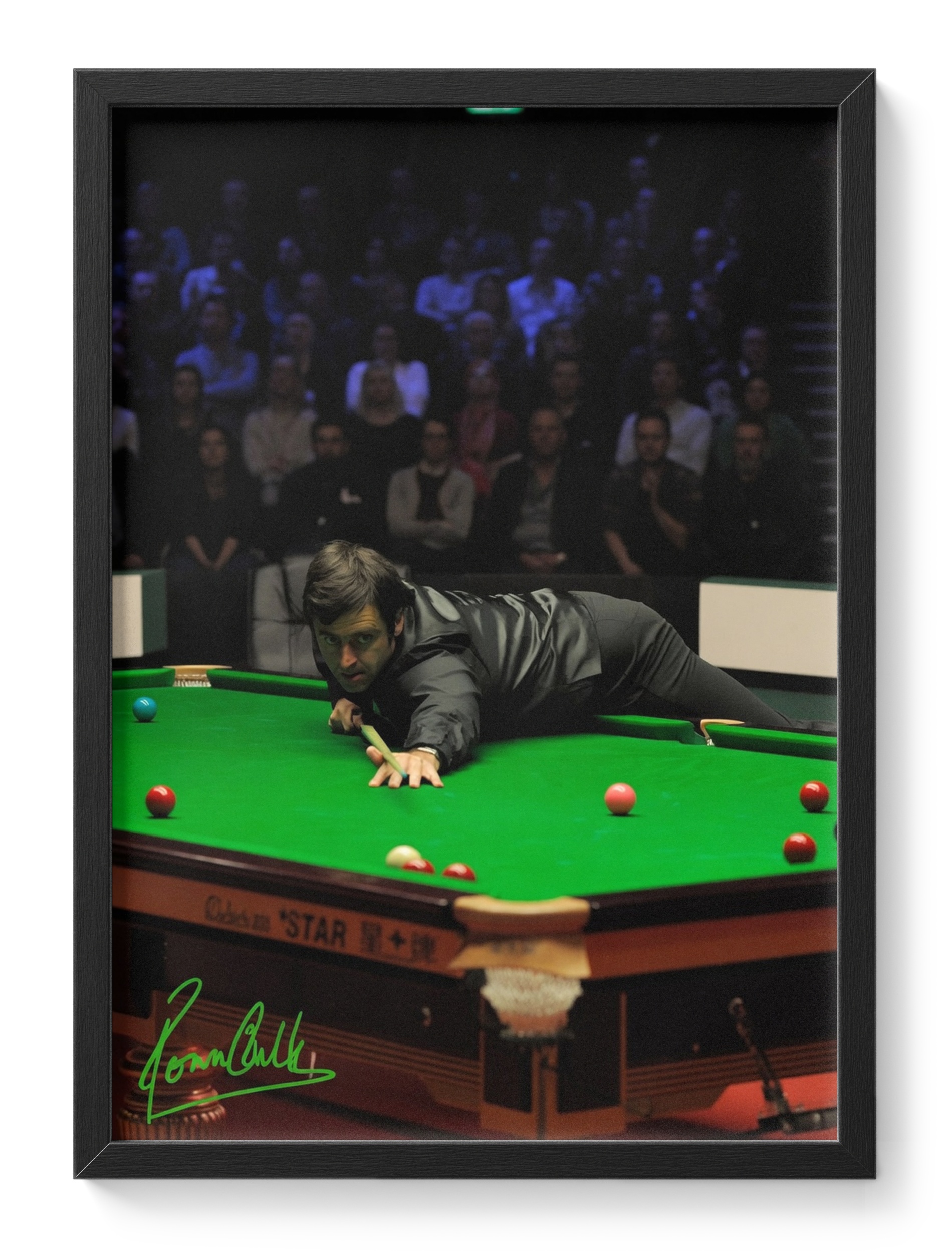 Ronnie O Sullivan Snooker Rocket Champion Portrait Signed — main view