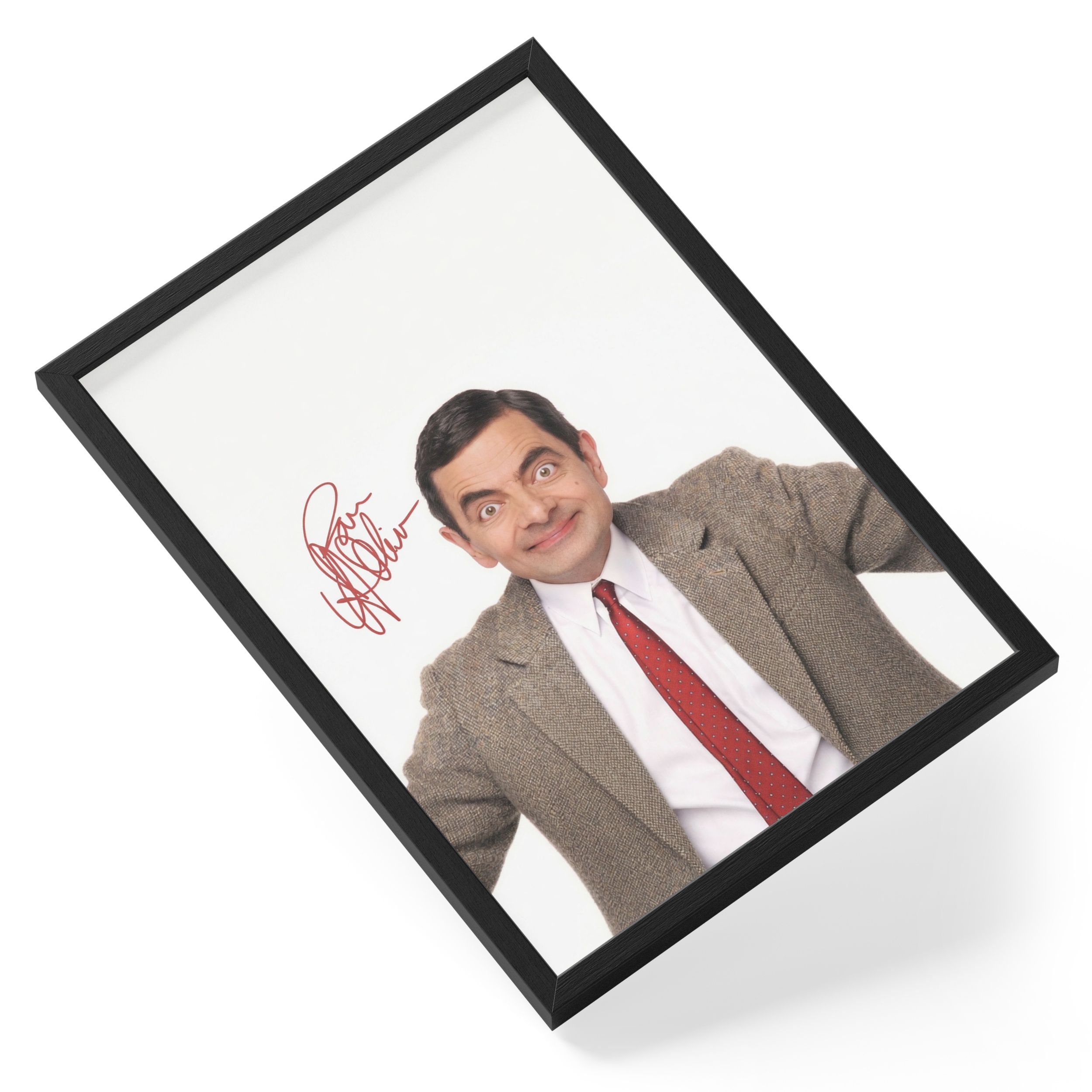 Rowan Atkinson Mr Bean Comedy Character Portrait Classic — angled view