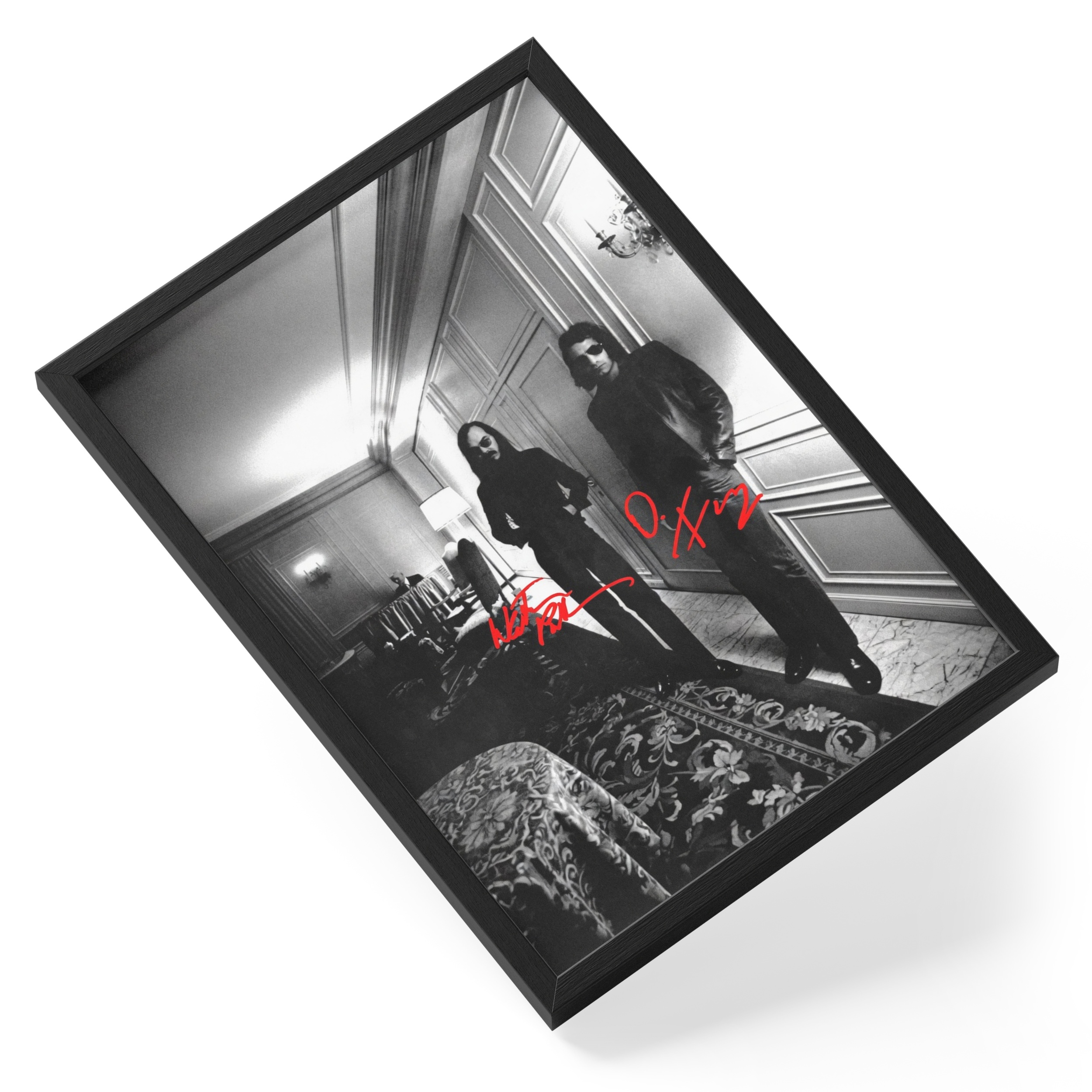 Steely Dan Jazz Rock Band Becker Fagen Classic Portrait — angled view