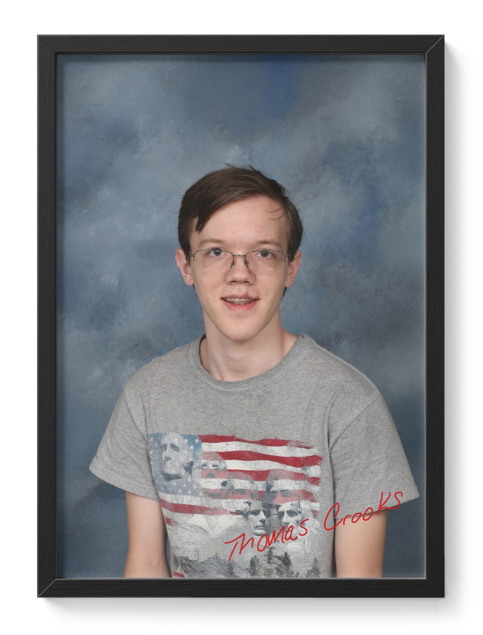 Thomas Matthew Crooks Portrait Historical Photo — main view