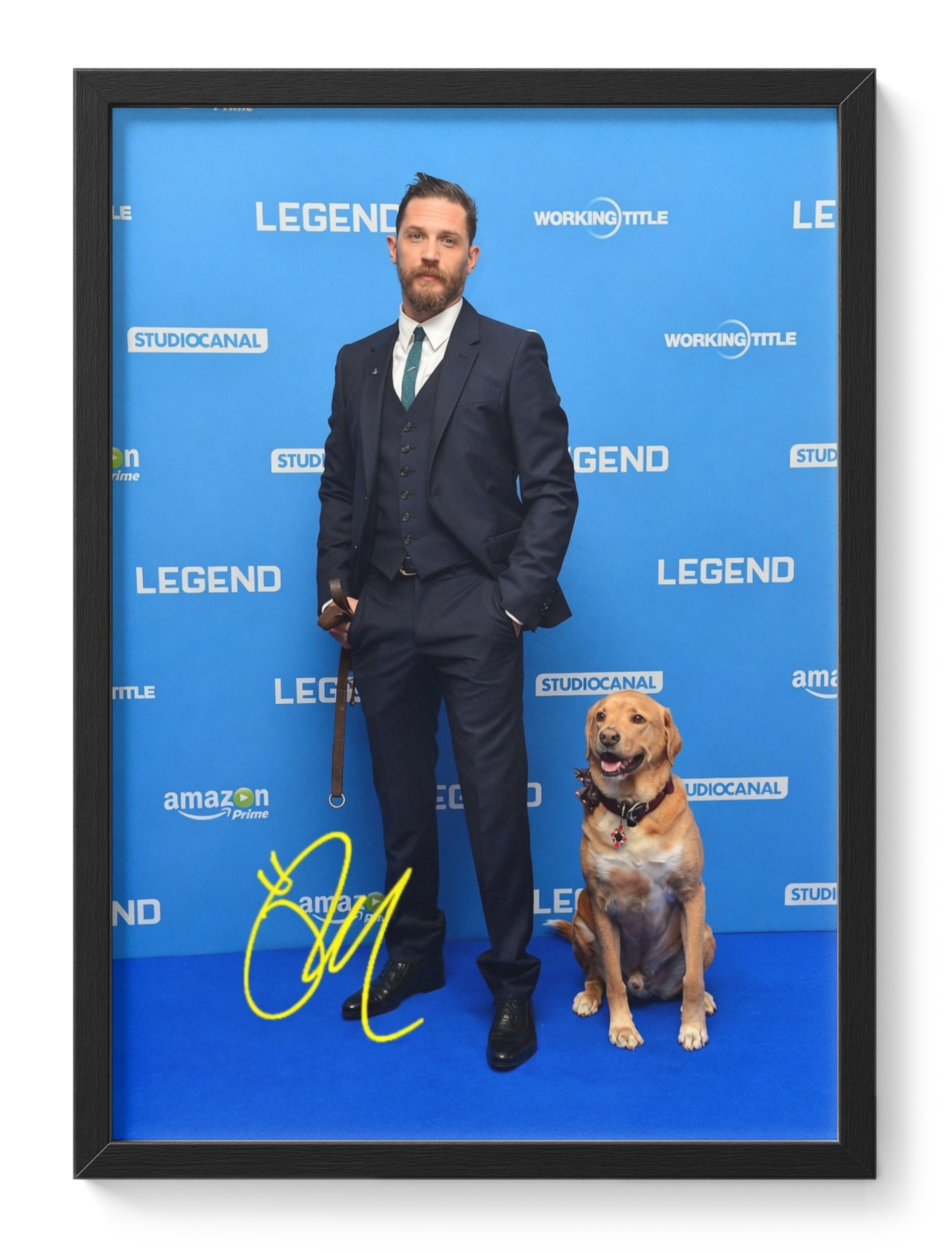 Tom Hardy Woody Dog British Actor Portrait Photo — main view