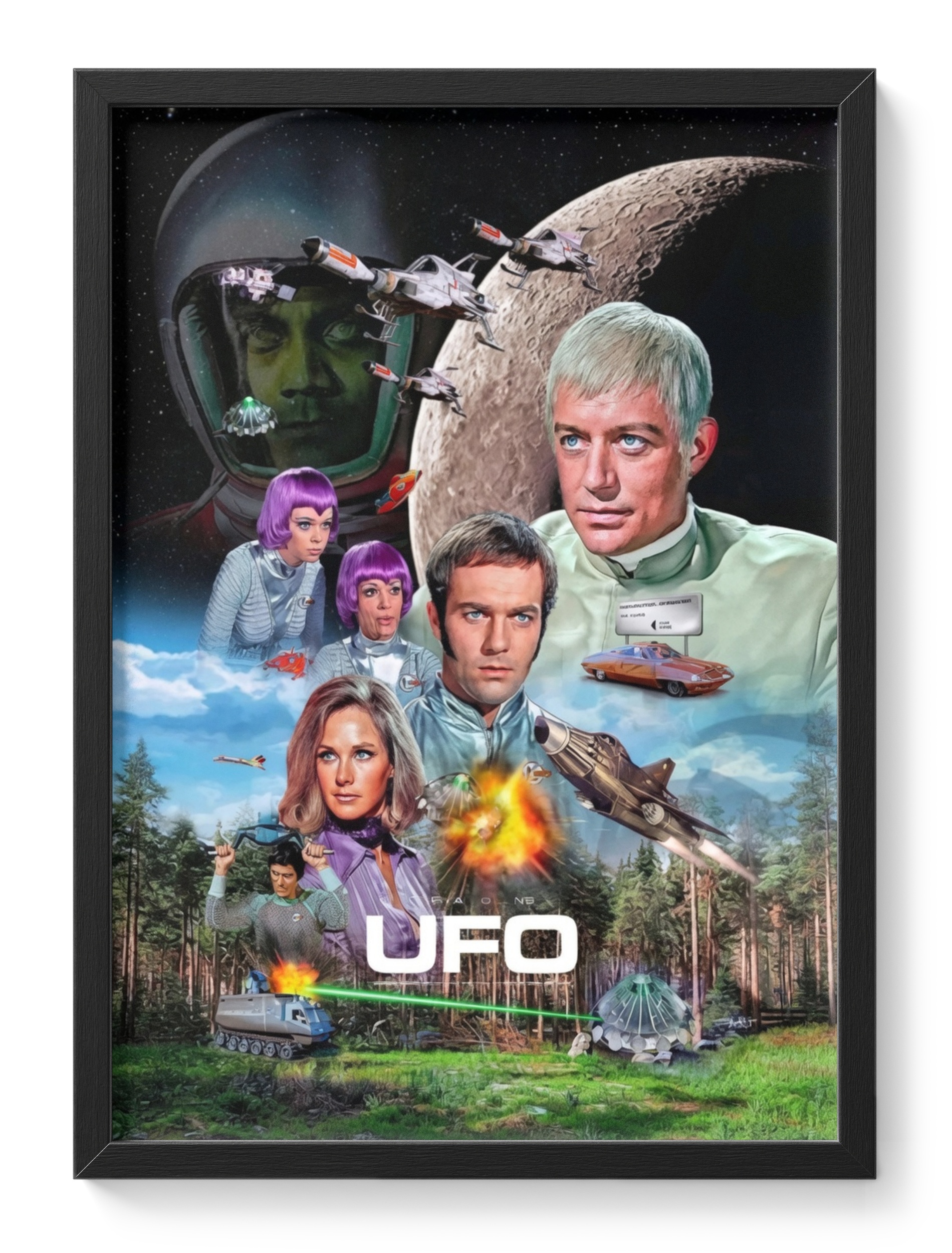 Ufo Gerry Anderson 1970s Sci Fi Tv Classic Cast — main view