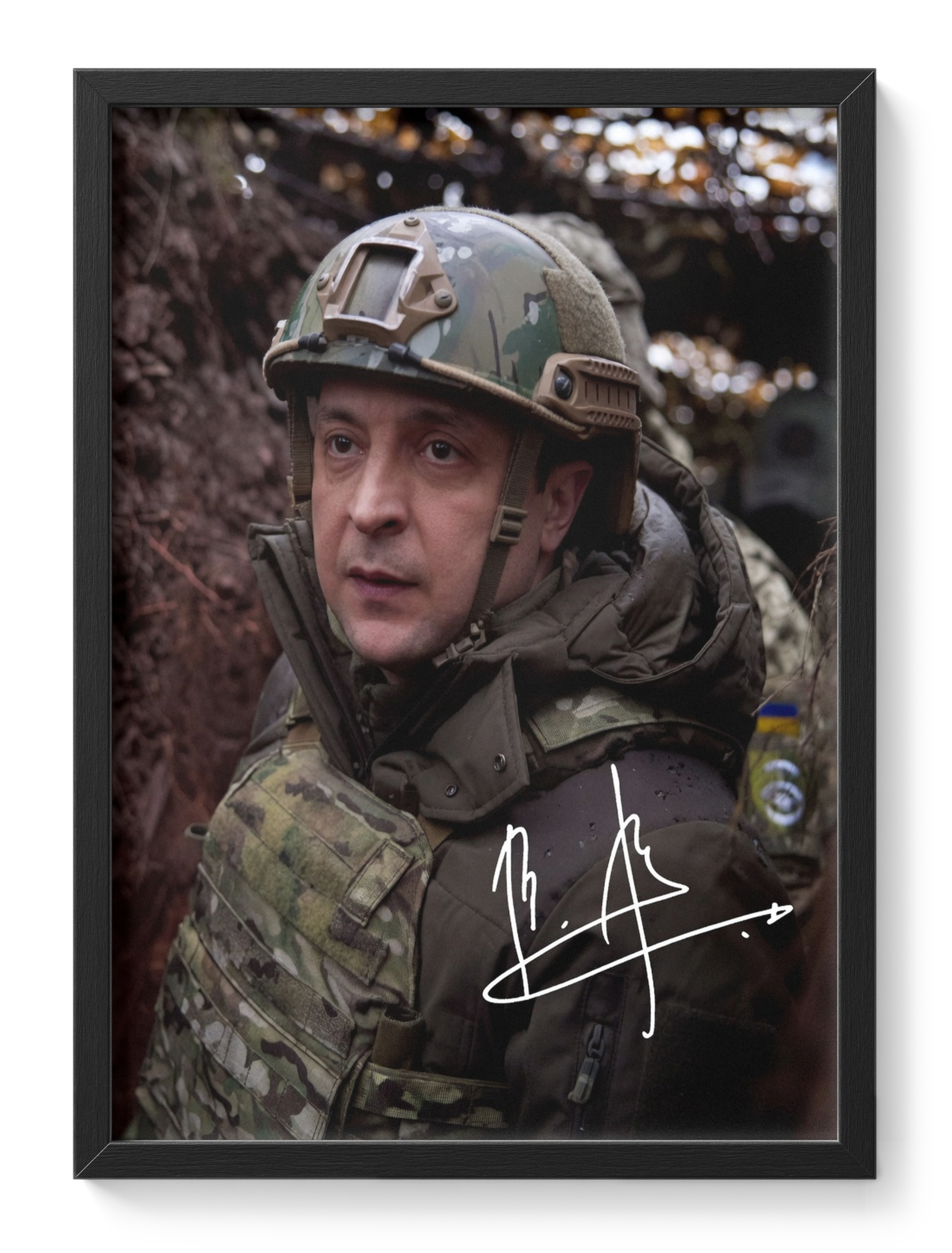 Volodymyr Zelenskyy Ukraine President Leader Portrait — main view