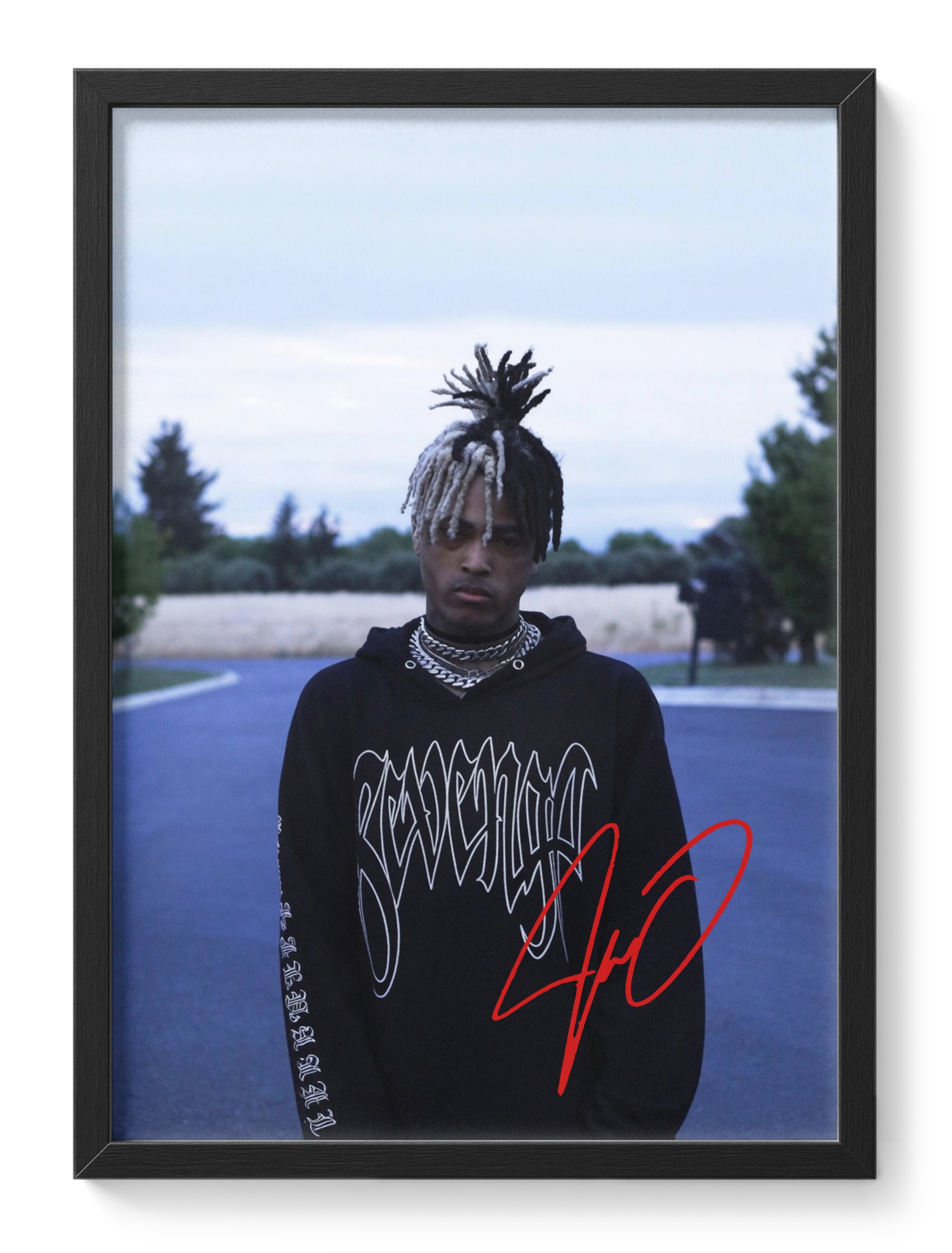 Xxxtentacion Rapper Hip Hop Musician Portrait Clean — main view