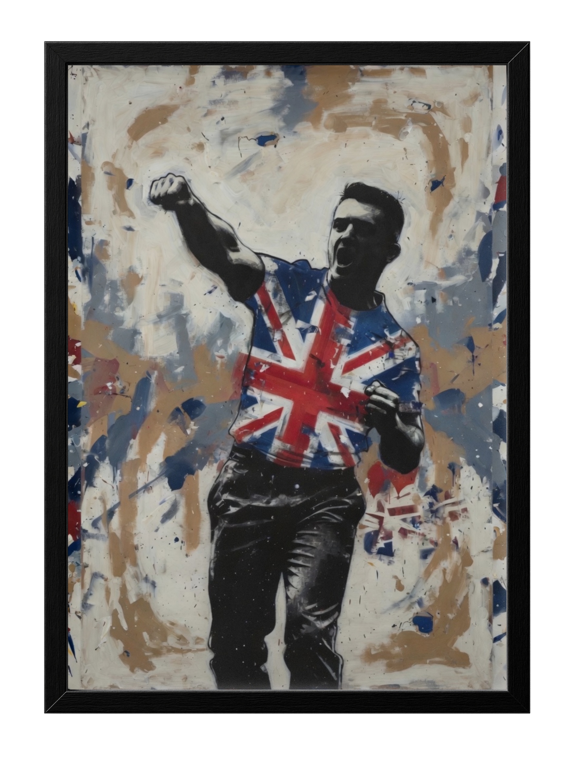 Tommy Robinson Union Jack Unite Kingdom Utk Edl British Patriot — main view