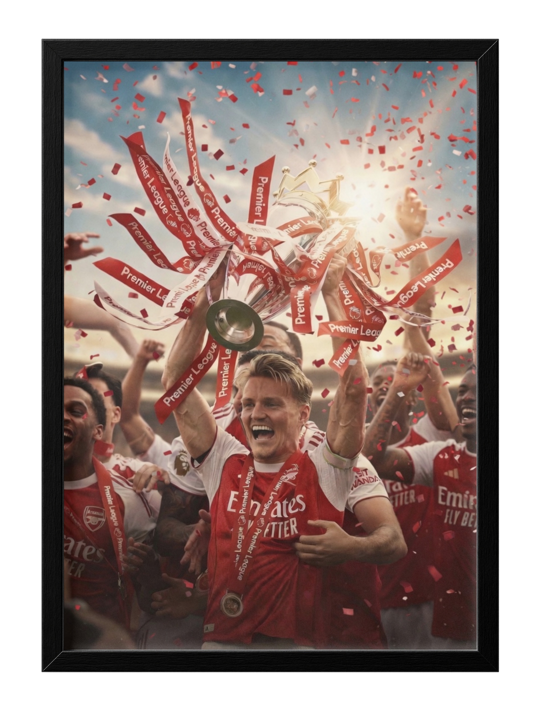 Arsenal Premier League Champions Trophy Lift Premiership 2026 — main view